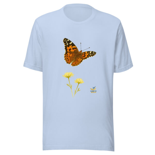 Metamorph: Butterfly Shield Tee – Bella + Canvas 3001 – Unisex Staple - Image 5