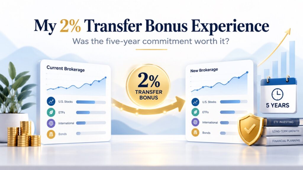 My 2% Robinhood transfer bonus experience — was the five-year commitment worth it?